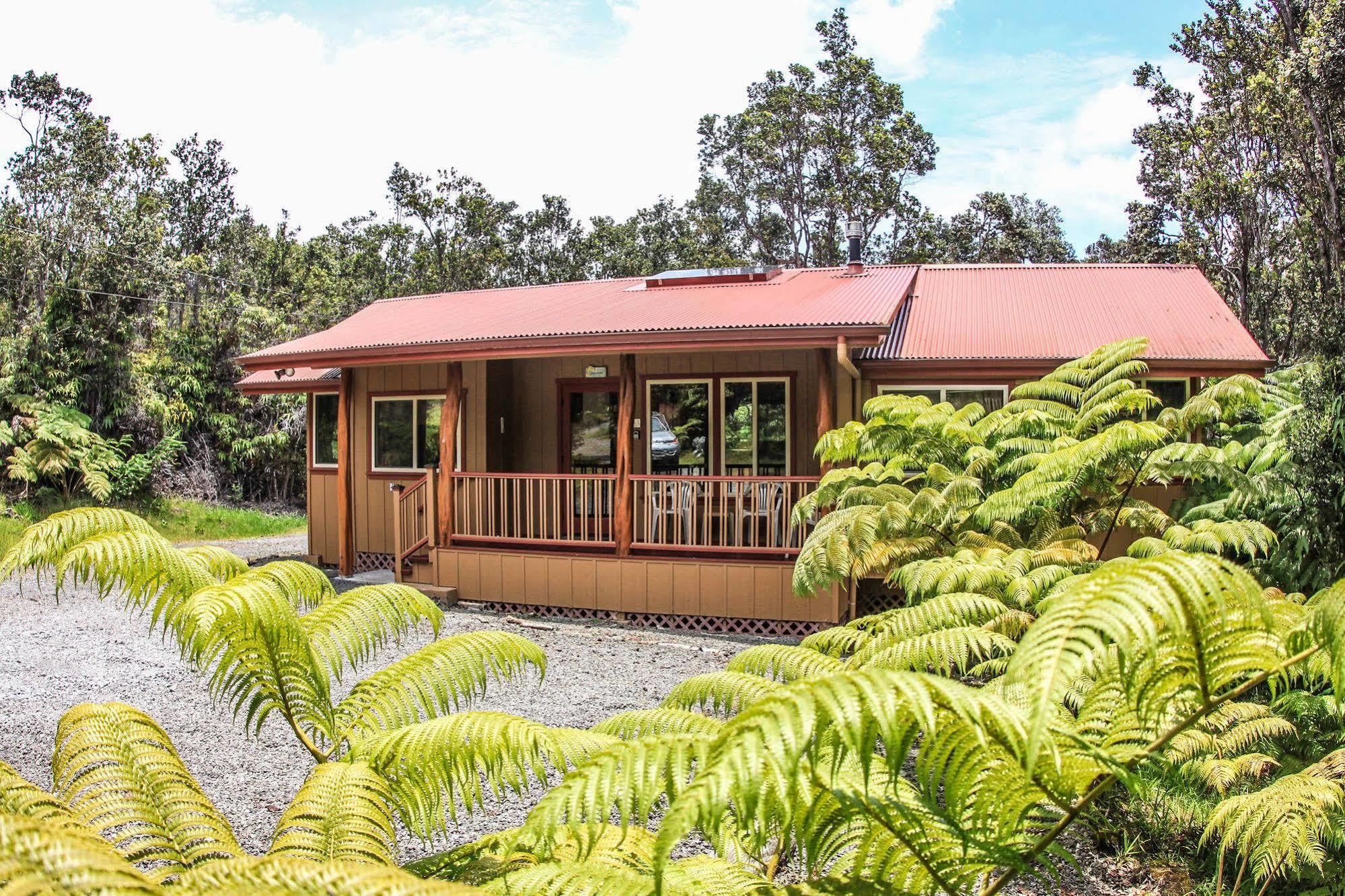 Aolani Hale Villa Volcano Eksteriør billede